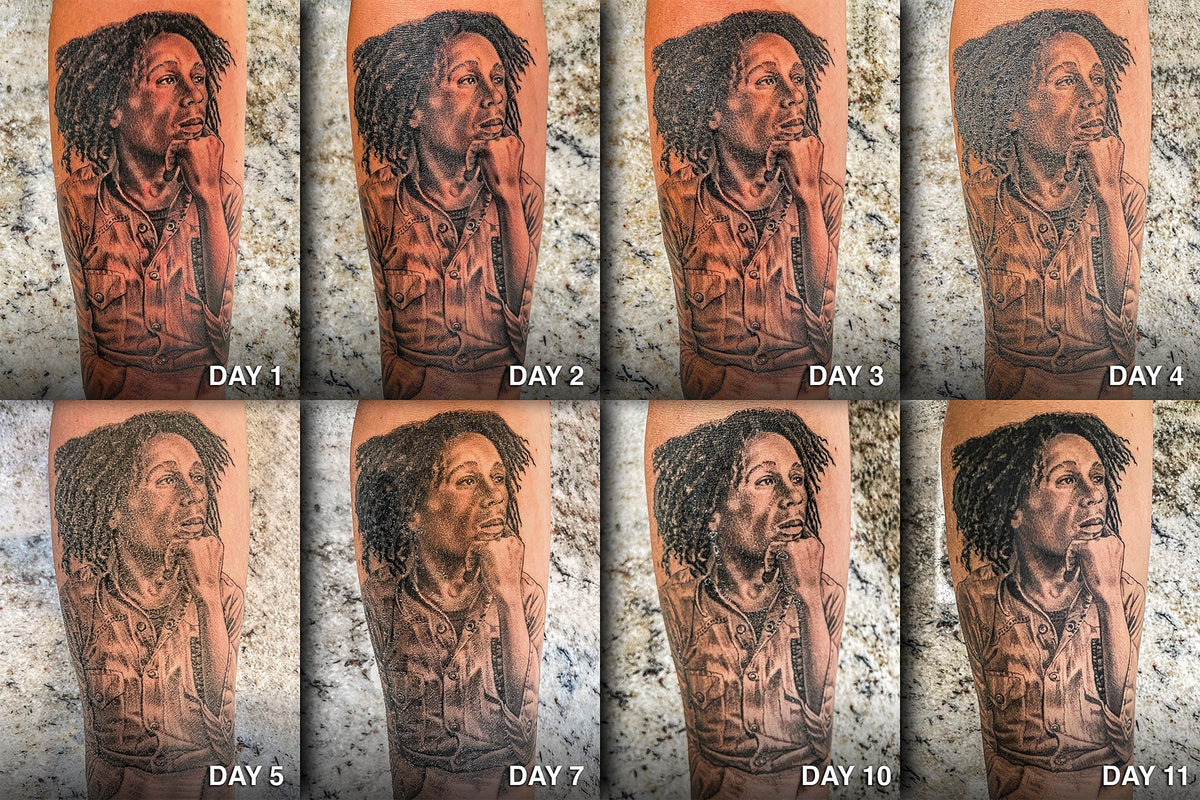 The Four Stages of Tattoo Recovery: Oozing, Itching, Peeling, and