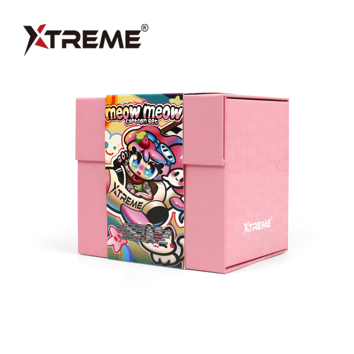 Ink様！！ Meow Meow Cartoon Set | Signature Tattoo Ink Colors @ffpmiao