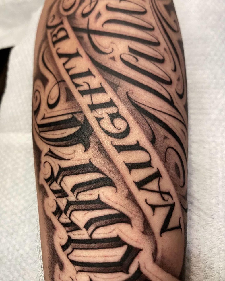 Tattoo Letters Styles
