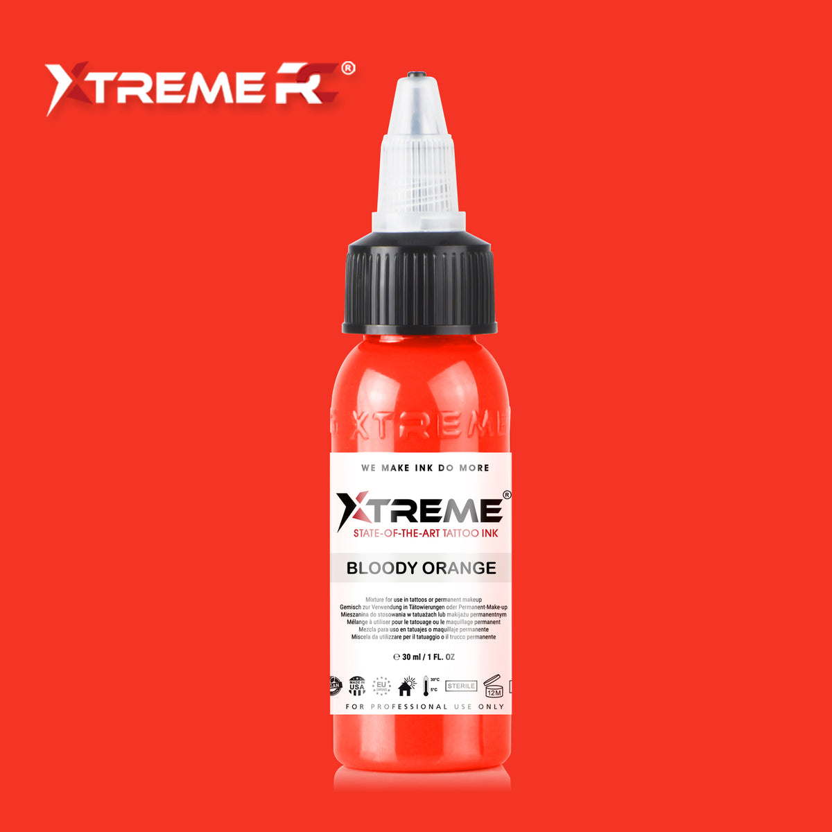 Trecoder Ink Orange BLOODY ORANGE TATTOO INK RC – Xtreme Inks