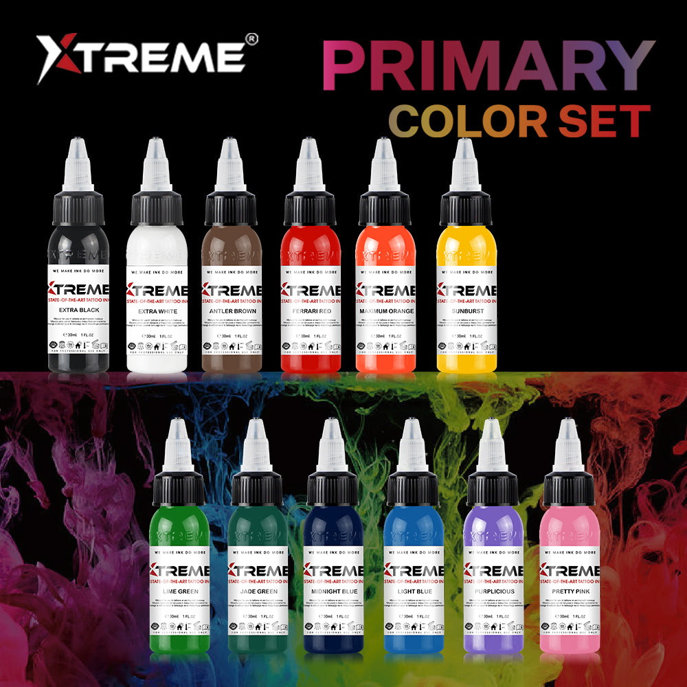 Colorful Ink Set 12 COLOR BASIC SET – Xtreme Inks