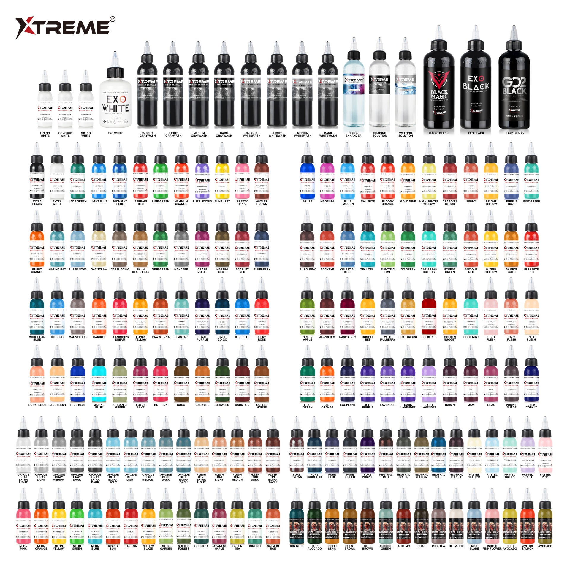 COMPLETE SET – Xtreme Inks