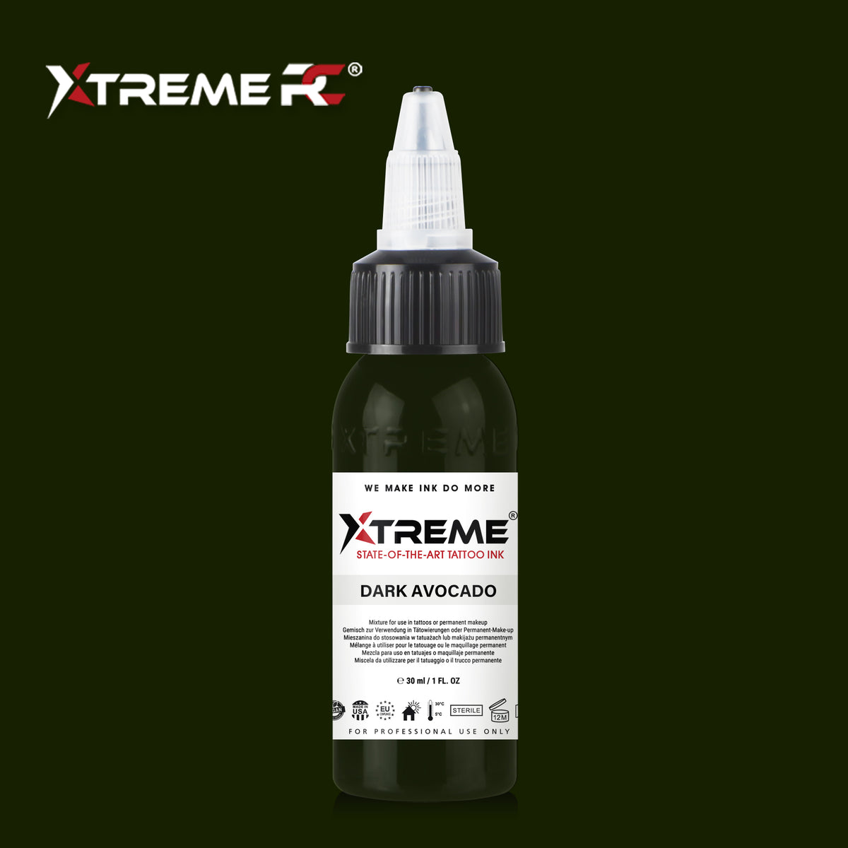Avocado Ink Color DARK AVOCADO RC – Xtreme Inks